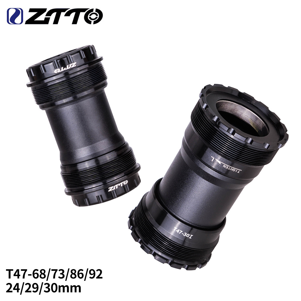 Bicycle T47 Bottom Bracket 24 Crankset DUB 29 30mm Sealed Bearing Thread 47 68 73mm Shell 28.99mm Spline Axis MTB Road Bike