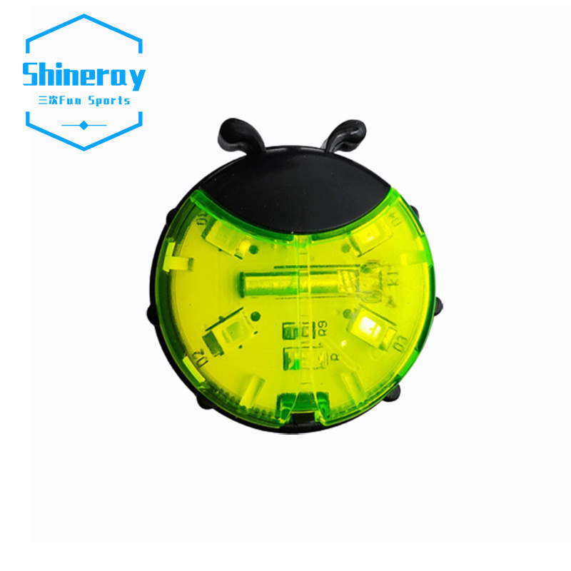 Hot sale intelligent multi-purpose ladybug shape colorful warning light bicycle led wheel light