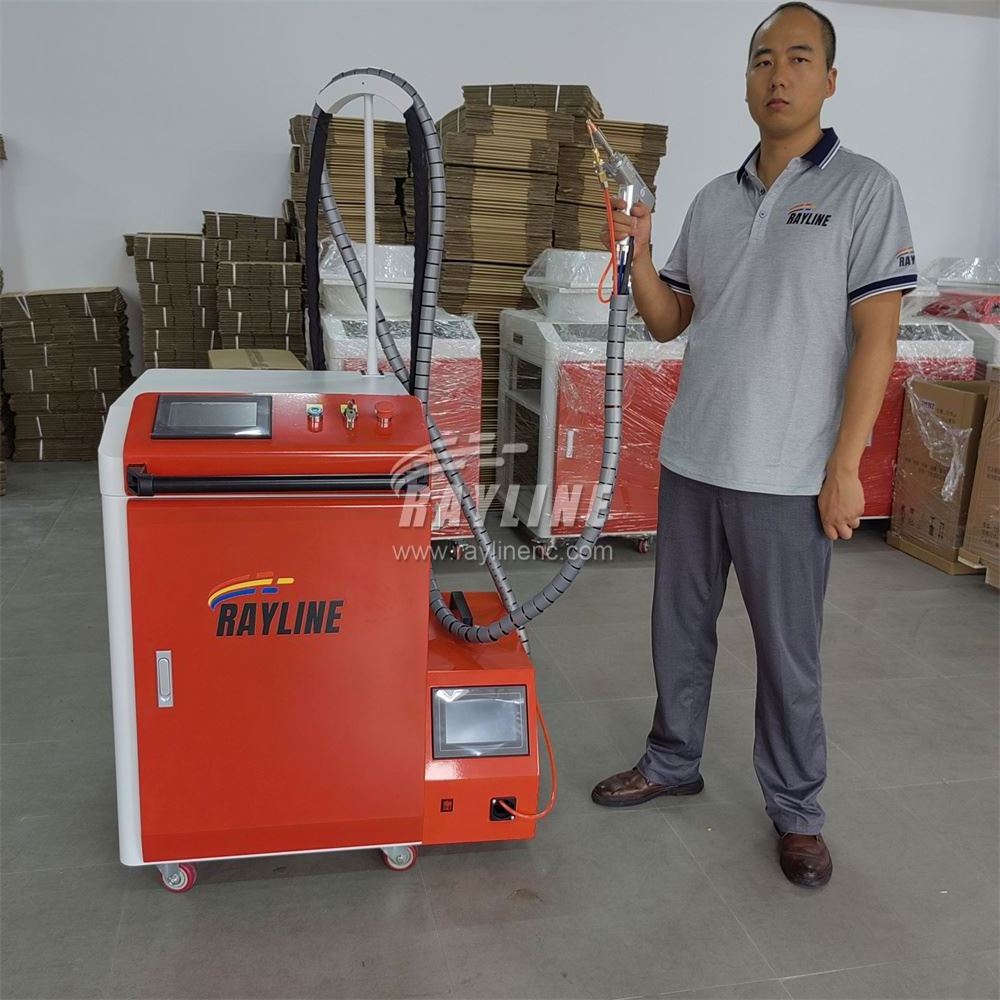 With Wobble head handheld high quality automatic fiber laser welding machine for stainless steel iron aluminum copper brass