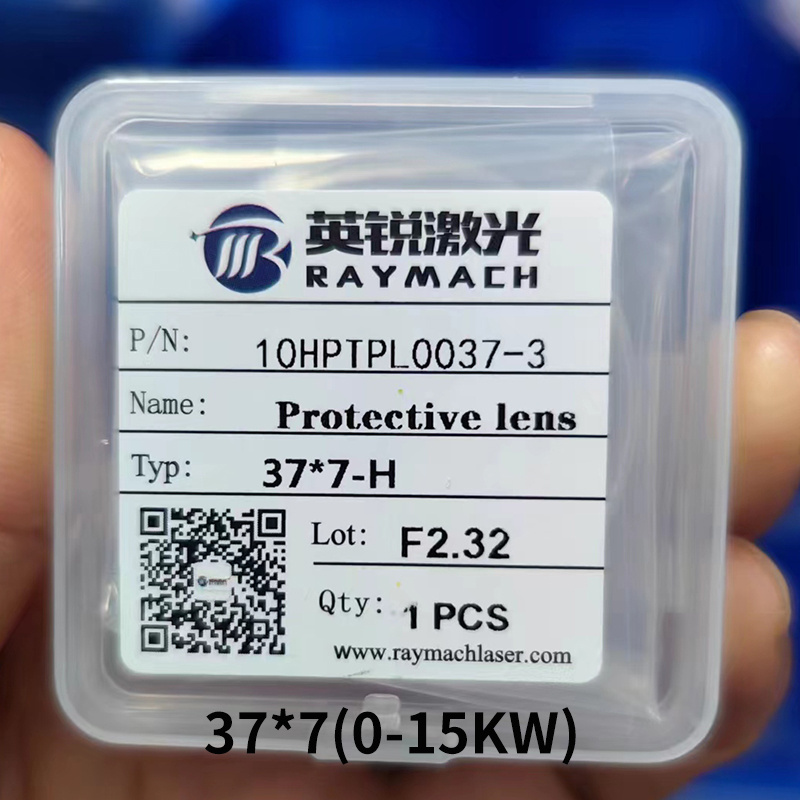 RAYTOOLS Fiber laser lens 24.9*1.5 27.9*4.1 37*7 50*2 55*9 laser protective windows high power laser cut lens lazer parts