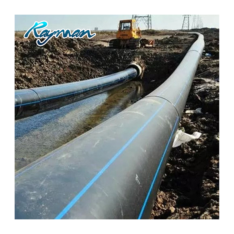 Buried Underground HDPE Pipe 3inch 4inch  25mm 315mm 400mm 560mm 630mm Water Flow Tube