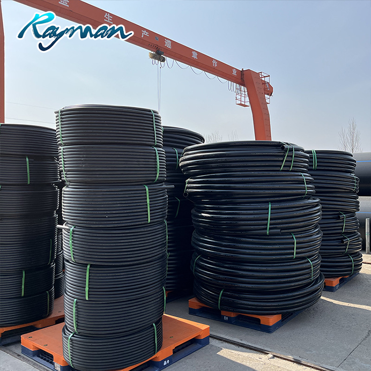 Buried Underground HDPE Pipe 1inch 3inch 4 inch 315mm 560mm Water Flow Tube High Flexibility Plastic Hose PE100  Pipes