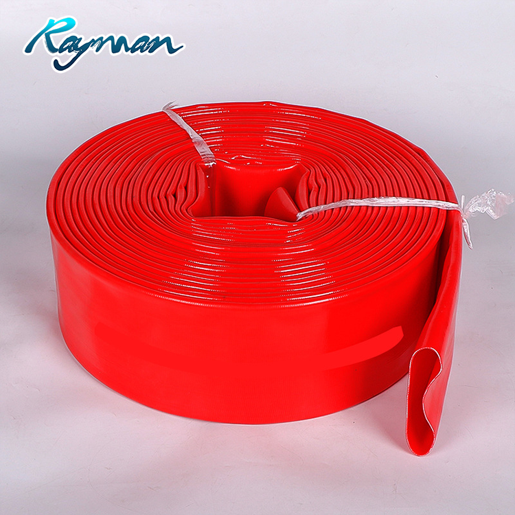 Agricultural PVC High Pressure Layflat Hose/ Blue Red Orange Green pvc Lay Flat Hose