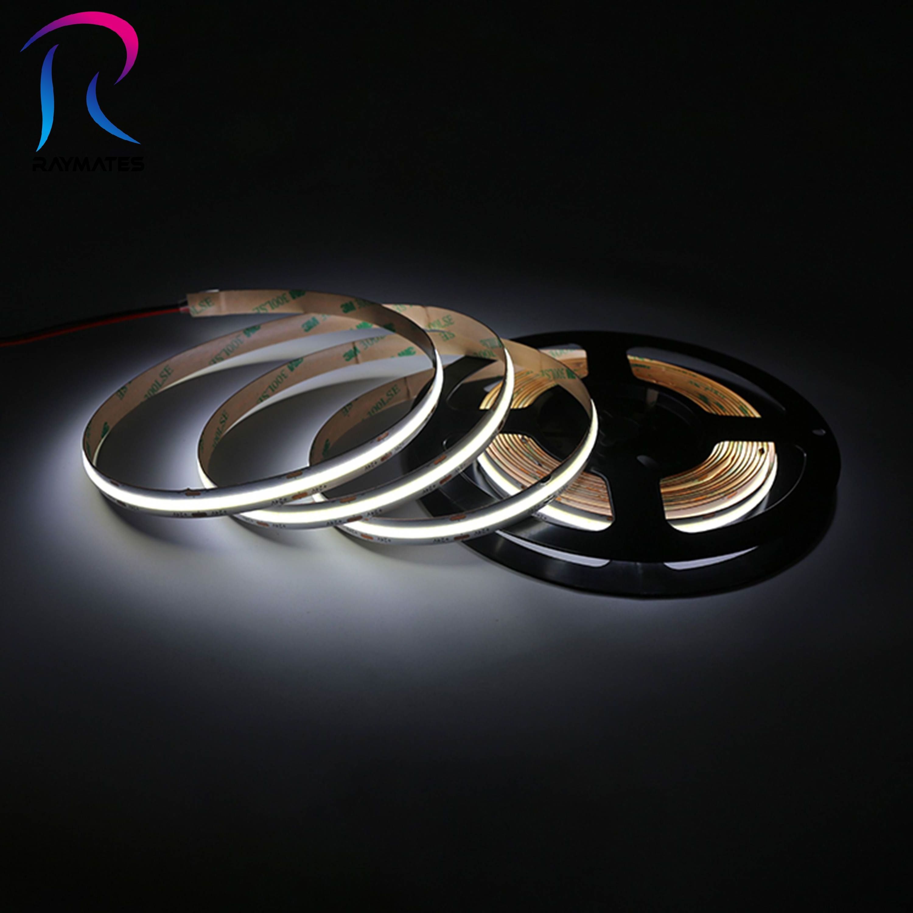 Brightness flexible cob light led rgbic 512leds10mm 14W 24V warm white CRI>90 cob strip light