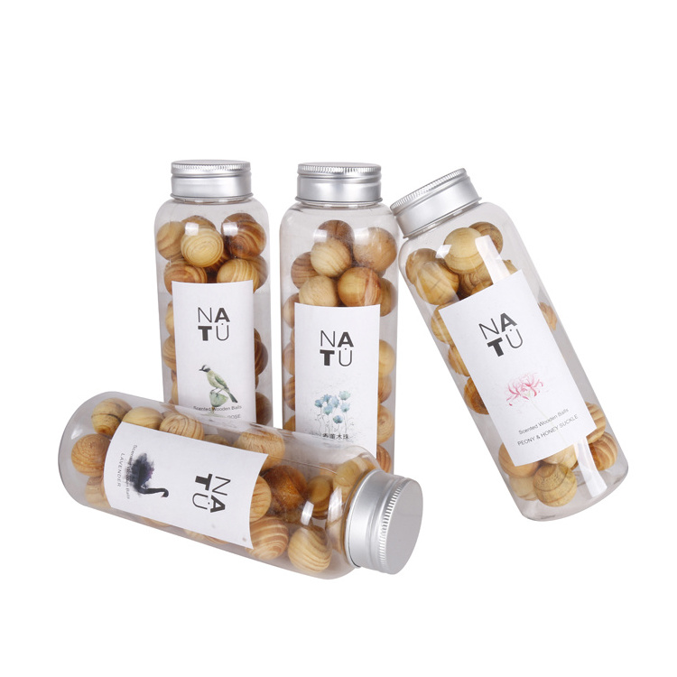 china factory wooden air freshener scented cedar gel beads balls