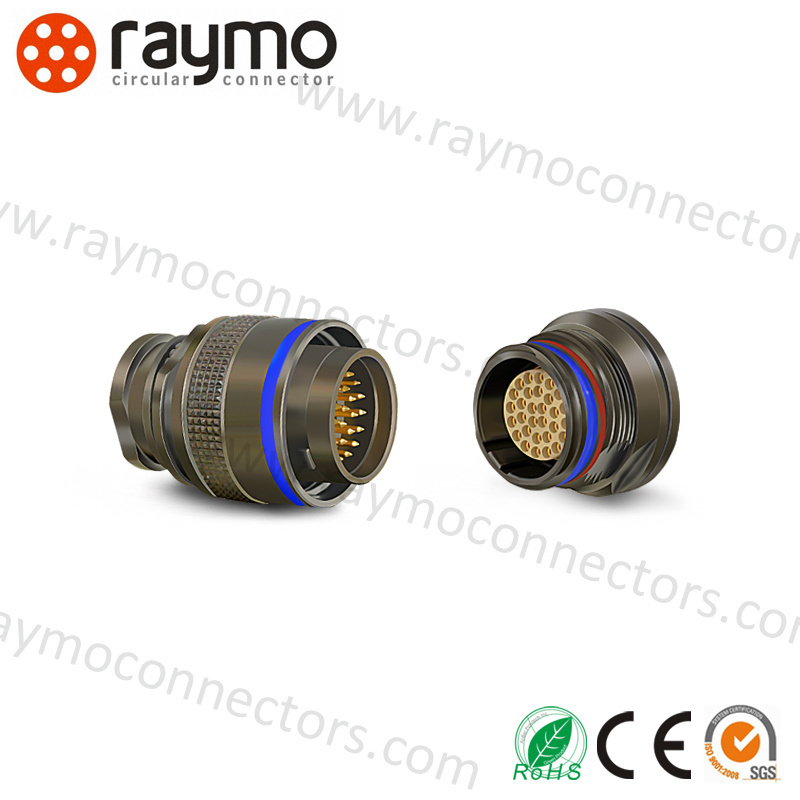 M series Bayonet locking circular connector IP68 waterproof ratchet coupling Aviation 30pin male connector FMN.3M.330.XLCT