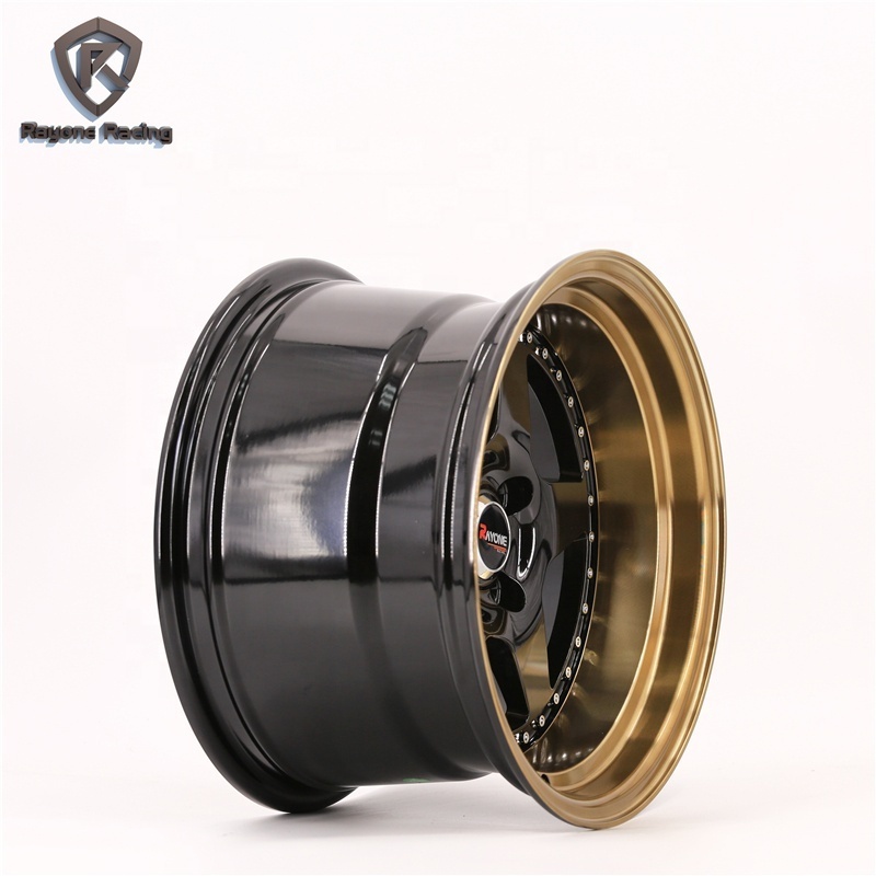 Fashion Golden Lip Rivets 4X100 15 Manufacturers Custom Alloy Wheel Rim