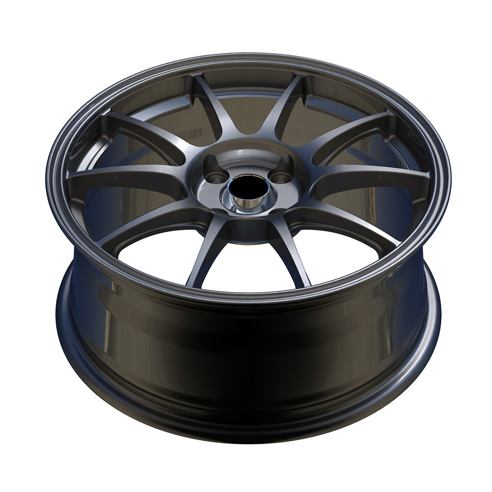 DX118 Fashion Hot Item VIA Flow Forming 16*7 Inch Multi Spoke Aluminum Wheels