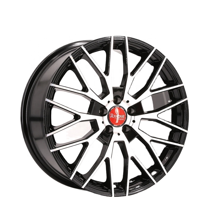 Alloy Paint Multi Spoke Wheels Matte Black 17 18 inch Rims