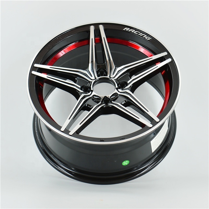 15/16/17 inch structure alloy wheels 4/5 holes PCD 5X100/114.3 car alloy rims wheels