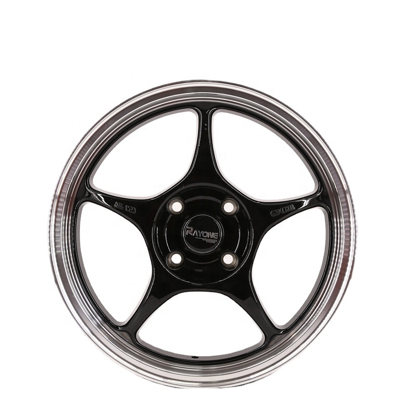 565 Cheap Price Deep Dish Alloy Wheel Car Sport 4x100 4 Holes 14 Inch Rims