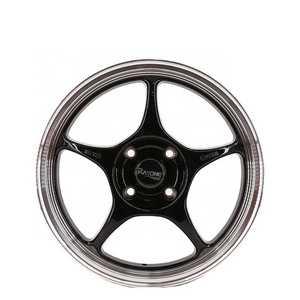 565 Cheap Price Deep Dish Alloy Wheel Car Sport 4x100 4 Holes 14 Inch Rims