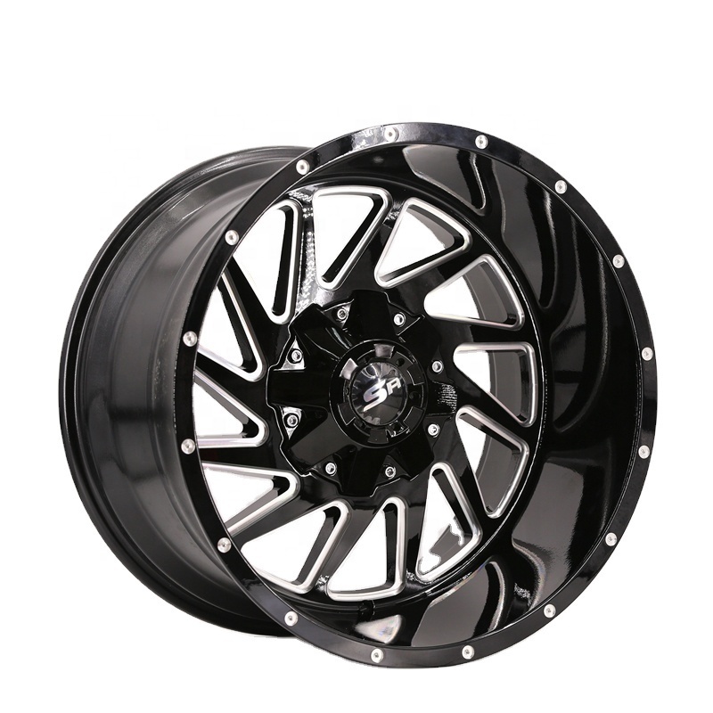 DM109 Wholesale Hot Sale Offroad Deep Dish 20 Inch 4X4 Alloy Wheels Rim