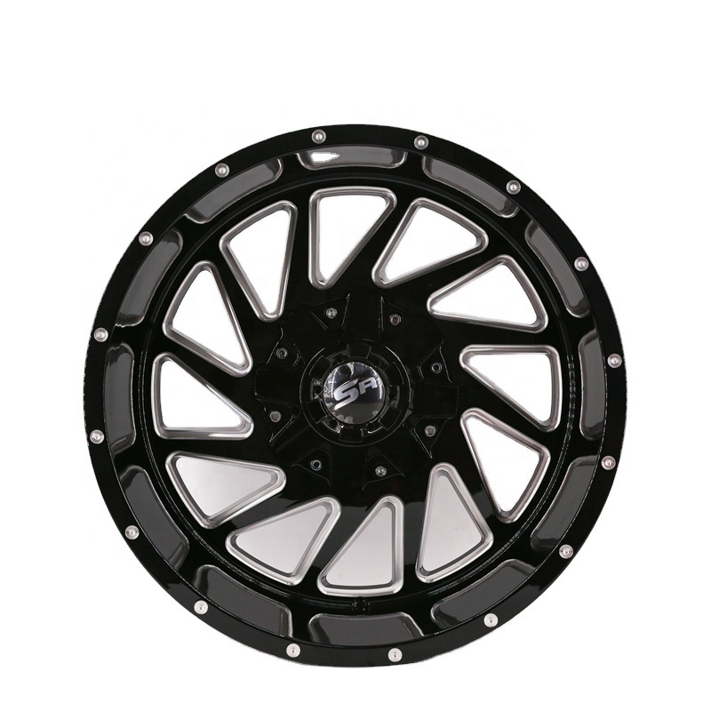 DM109 Wholesale Hot Sale Offroad Deep Dish 20 Inch 4X4 Alloy Wheels Rim