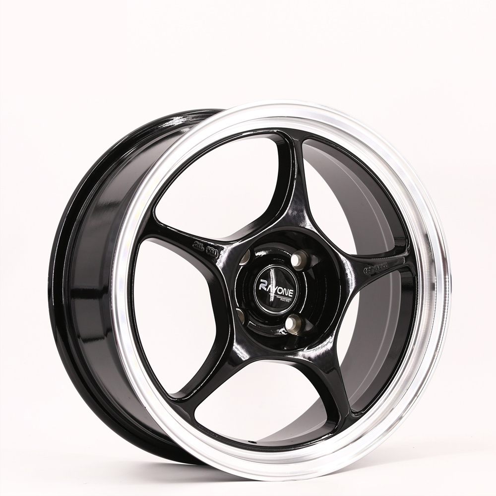 565 Cheap Price Deep Dish Alloy Wheel Car Sport 4x100 4 Holes 14 Inch Rims