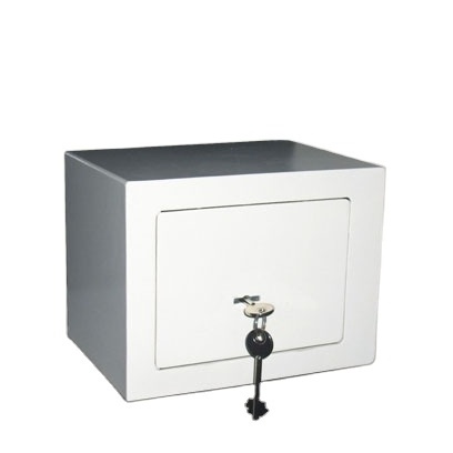 Small steel mechanical lock safe box