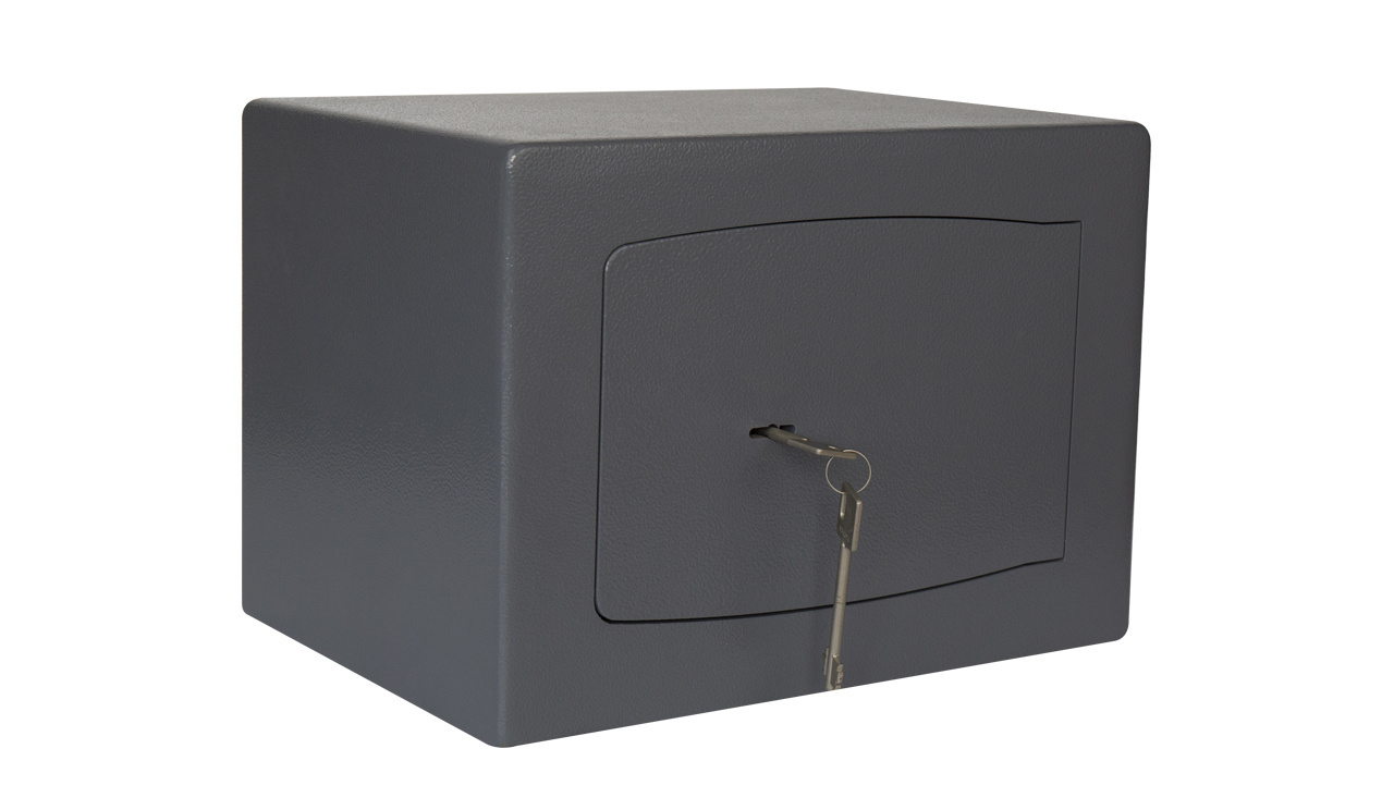 Double Bitted Key Lock laser cutting Safe Box