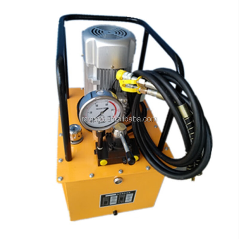 12v hydraulic power pack with hoses and cylinder