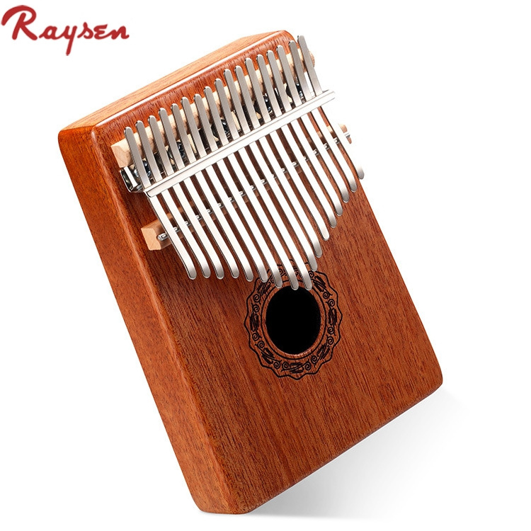 Factory supply kalimba 17 key thumb piano kalimba musical instrument mahogany body