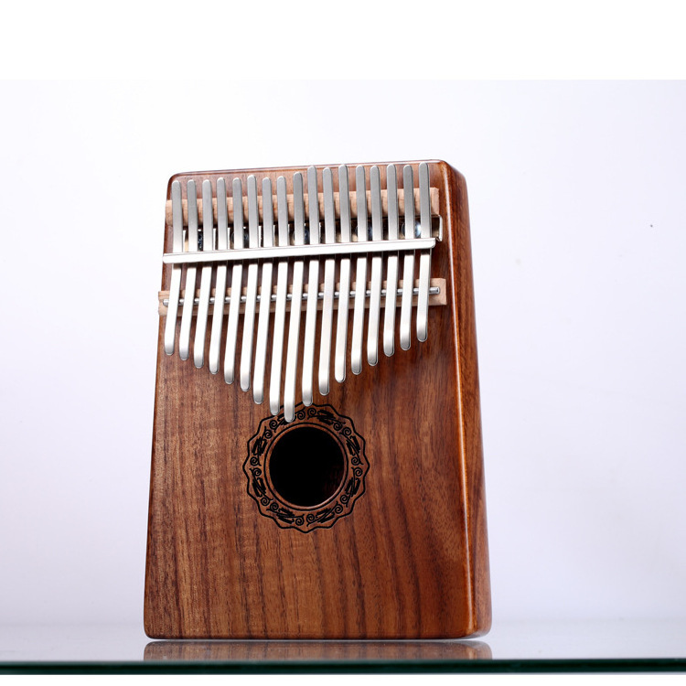 Factory supply kalimba 17 key thumb piano kalimba musical instrument mahogany body