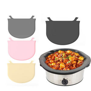 Rayshine reusable leakproof slow cooker divider liners silicone slow cooker liners oven bag for slow cooker