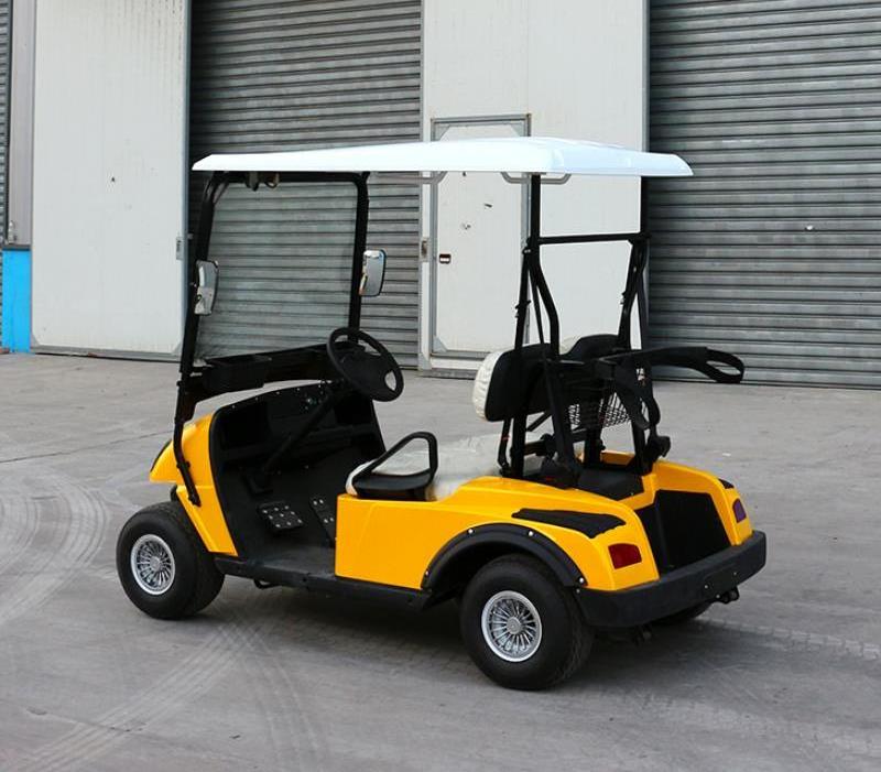 Wholesale electric golf carts Rechargeable Battery golf cart trailers with LED lights