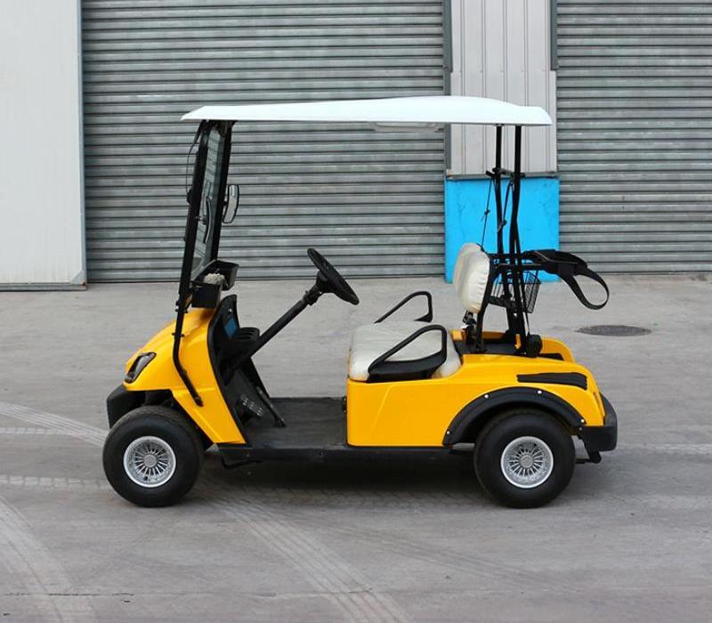 Wholesale electric golf carts Rechargeable Battery golf cart trailers with LED lights