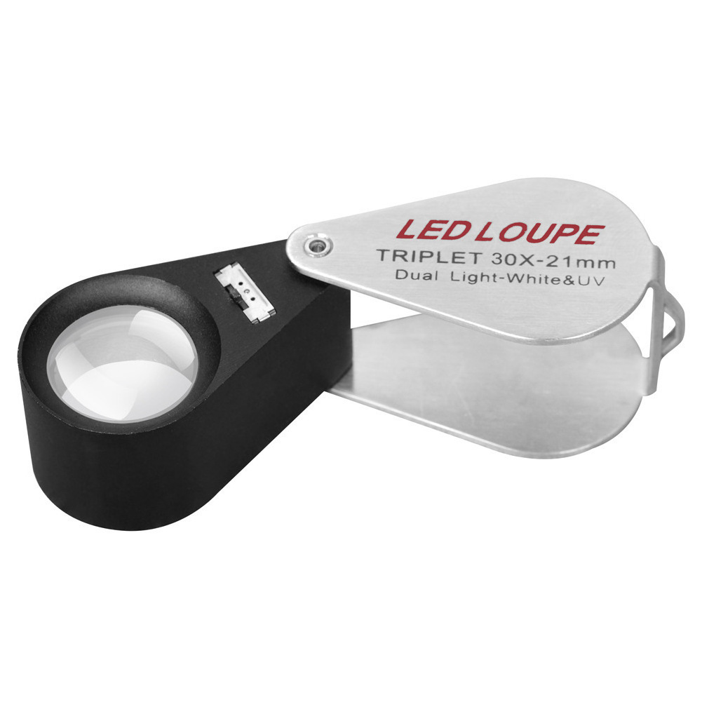 Portable Pocket Loupe Magnifier Diamond Jewellery 30X Magnifier RS-7802-30