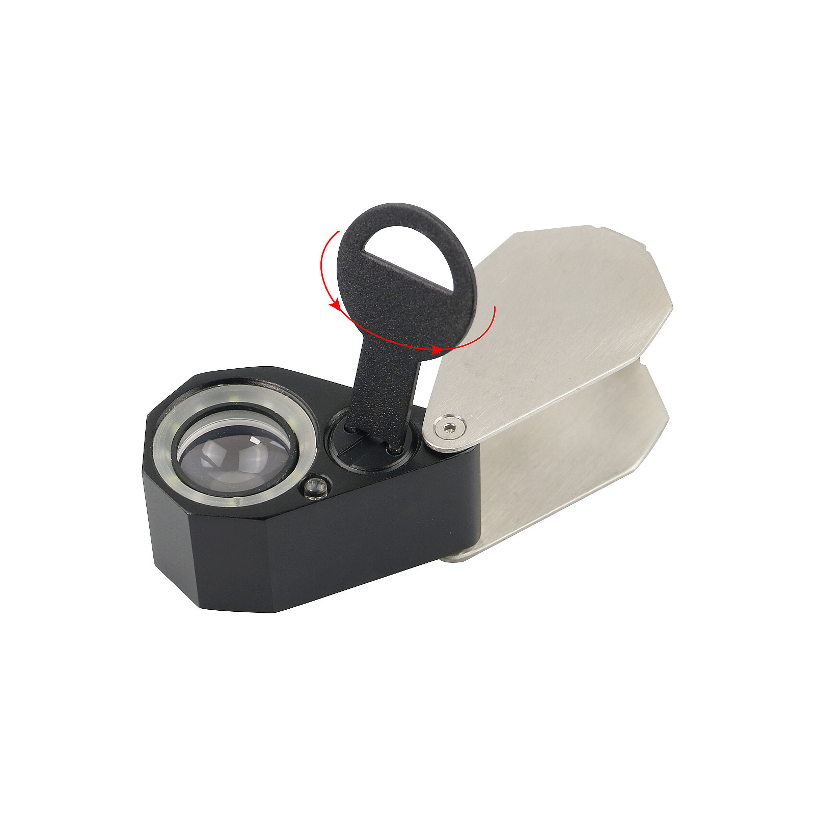 Portable Pocket Loupe Magnifier Diamond Jewellery 30X Magnifier RS-7802-30