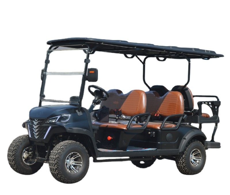 New 6 Person Electric 4 Wheel Club Car Golf Cart For Sale 6 seaters golf car available for sale