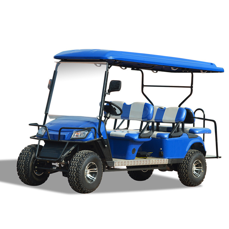 New 6 Person Electric 4 Wheel Club Car Golf Cart For Sale 6 seaters golf car available for sale