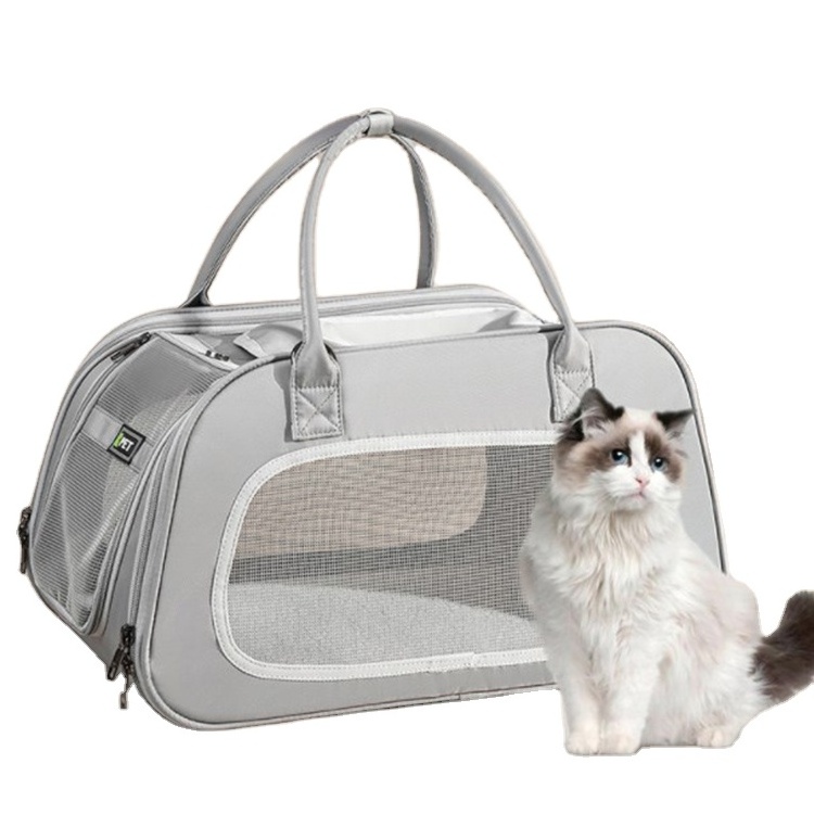 Sleeping  dog carry pouch transport cat training travelcages trolley custom dog walking pet carrier bag cat bag pet carrier