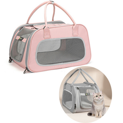 Sleeping  dog carry pouch transport cat training travelcages trolley custom dog walking pet carrier bag cat bag pet carrier