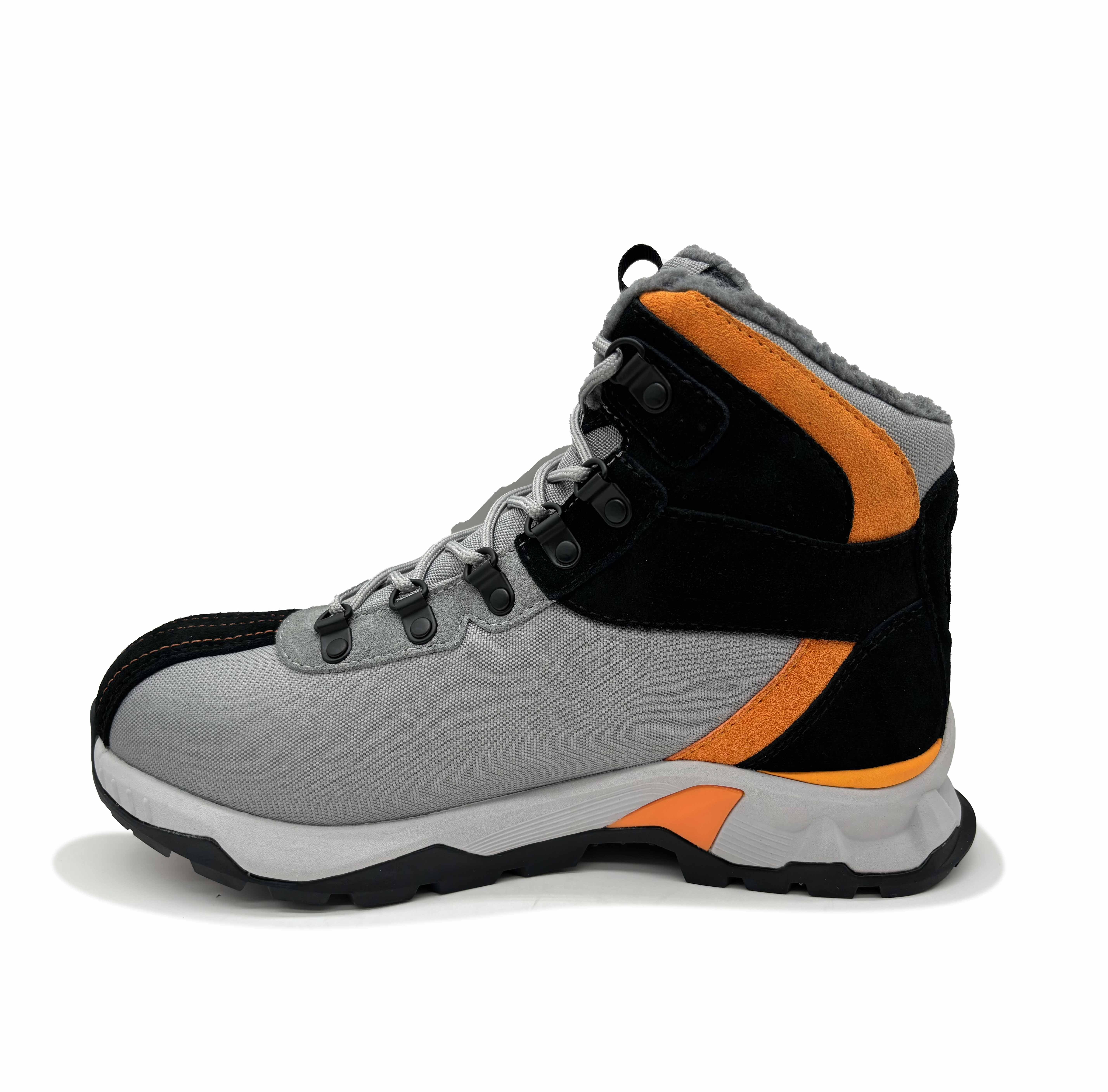 Custom  Men Composite Steel Toe Cap Shoes Construction Safety Work Boots for Men Wholesale