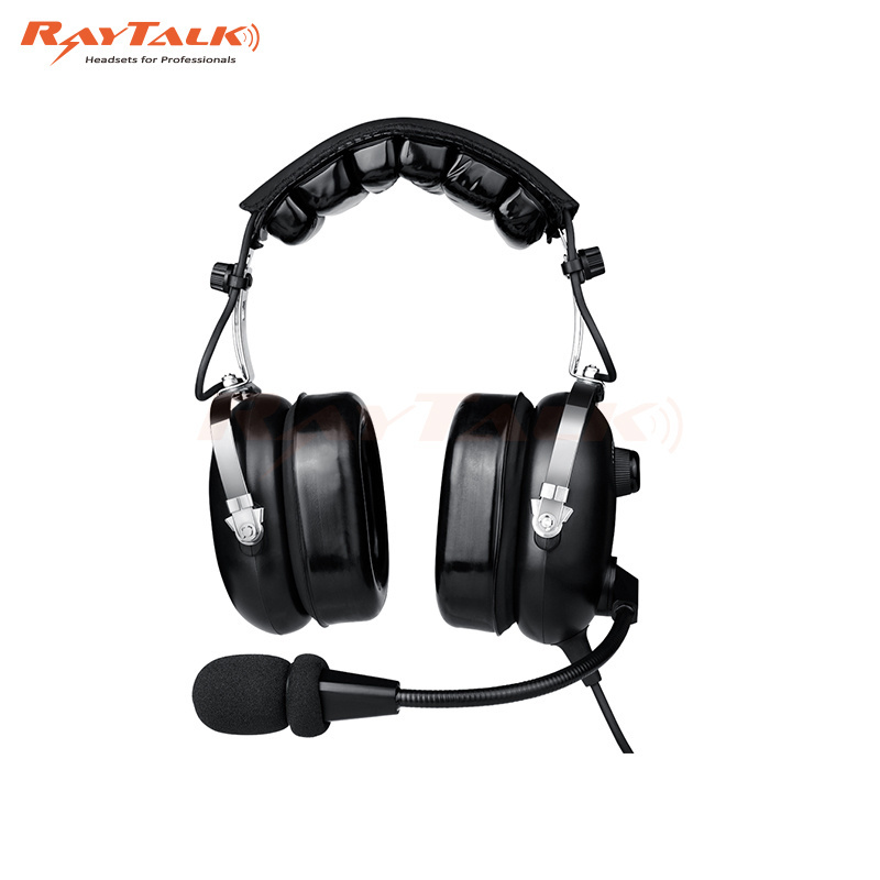 Aviation Headset, Noise Canceling Over Ear Headphones with Microphone, 3.5mm Noise Canceling Headset for Airplane Pilots