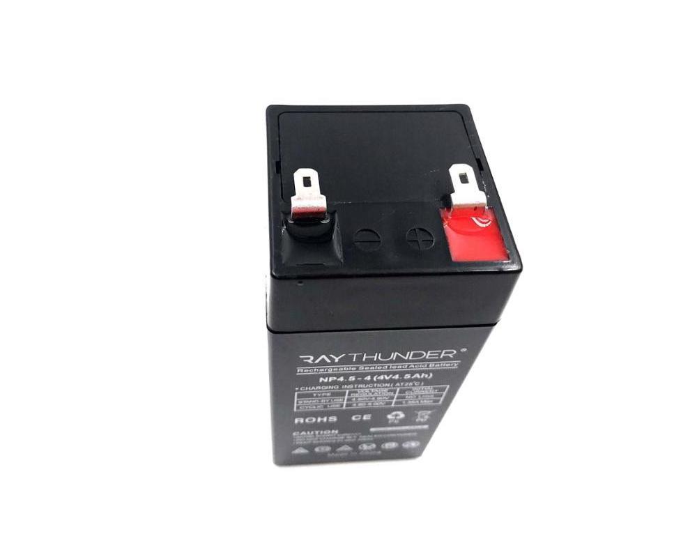 Sealed Lead Acid Battery 4V4.5AH for Emergency light / Alarm System/LED Light