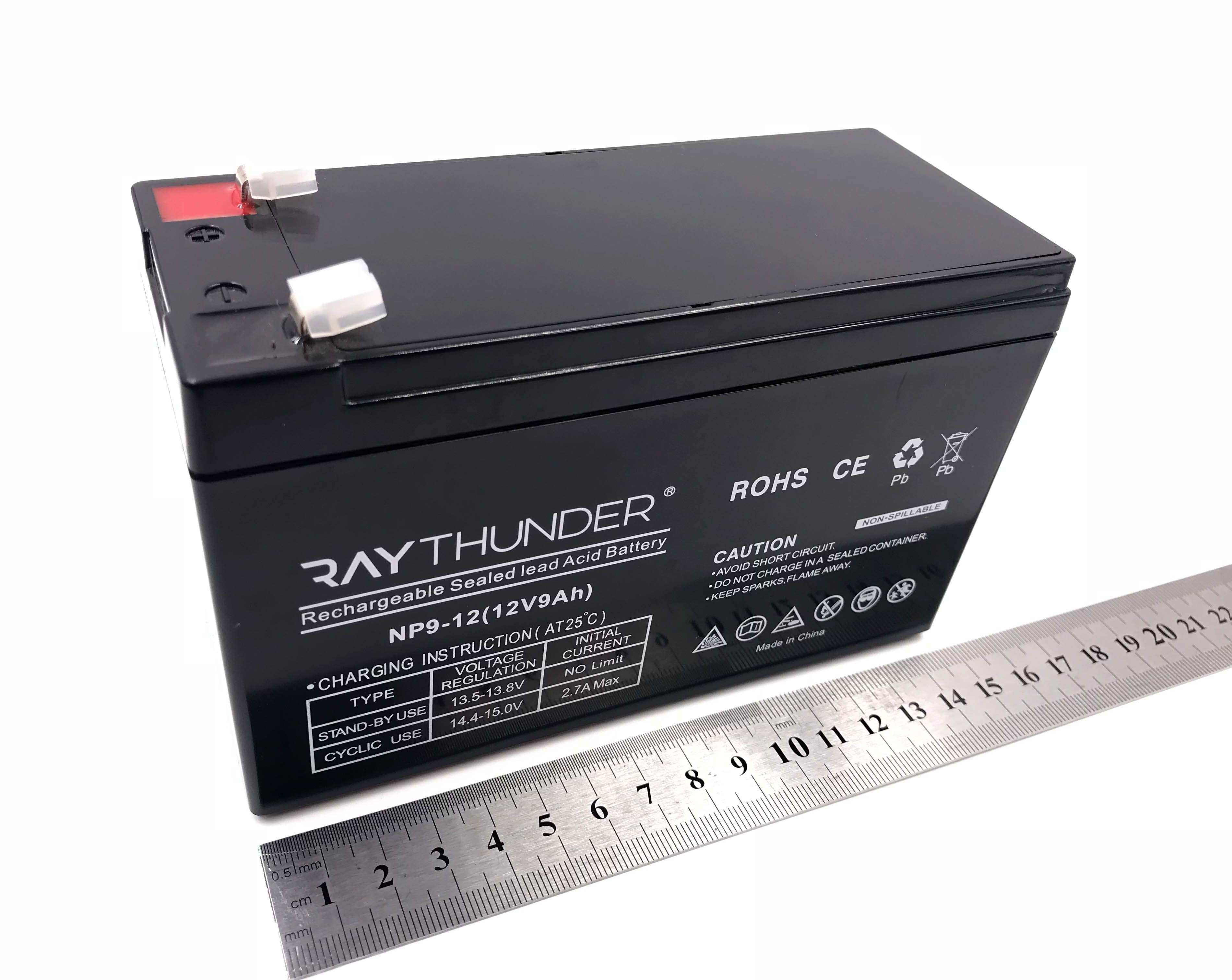 Factory Price Rechargeable 12v 9ah 12ah Sealed Lead Acid Battery for UPS solar security