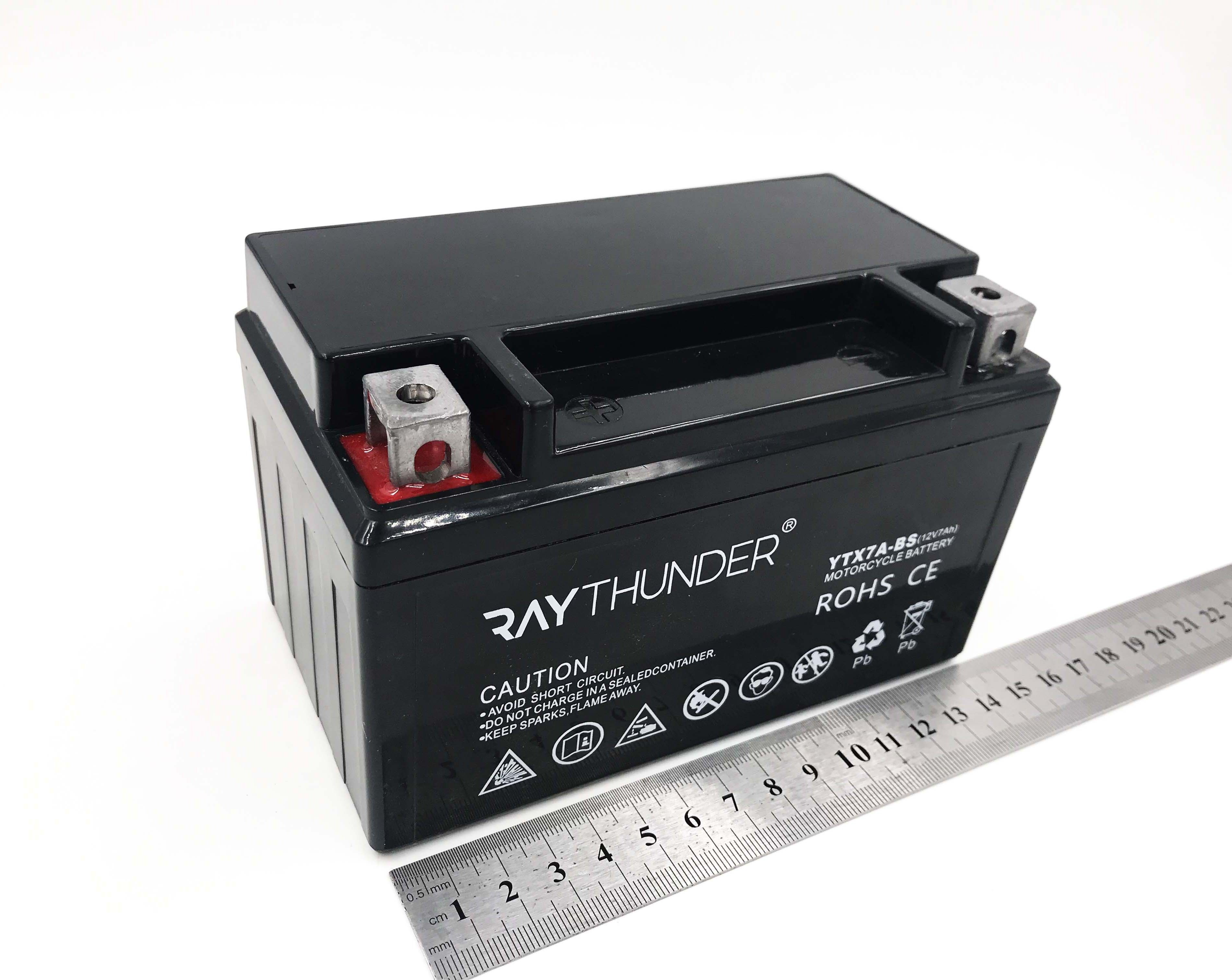 cheap price MF battery ytx7a 7ah 12v deep cycle for starting scooter