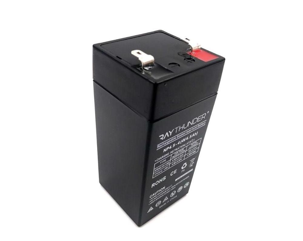 Sealed Lead Acid Battery 4V4.5AH for Emergency light / Alarm System/LED Light