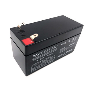 factory good price rechargeable sealed lead acid battery 12v1.3ah ups battery for elevator emergency