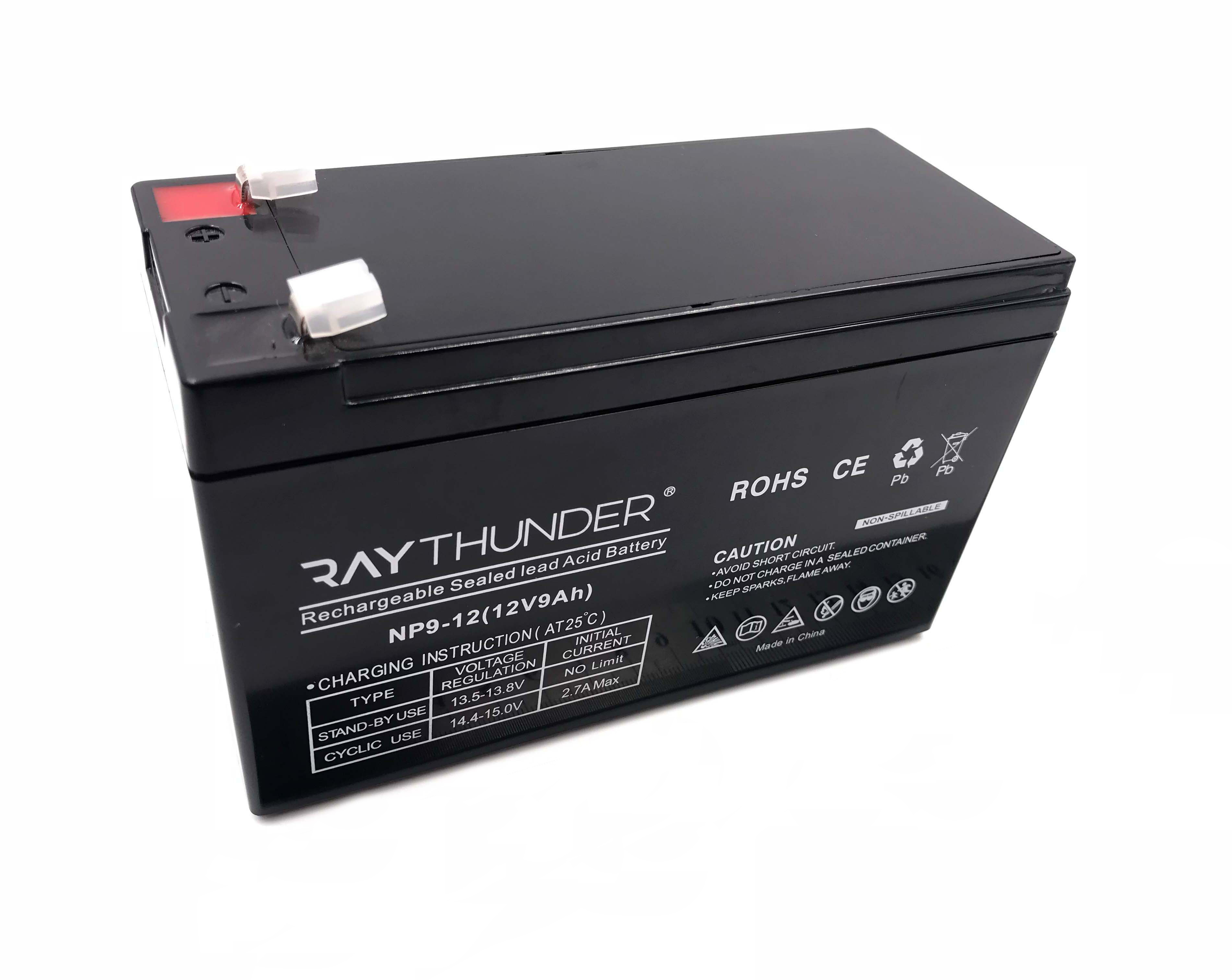 Factory Price Rechargeable 12v 9ah 12ah Sealed Lead Acid Battery for UPS solar security