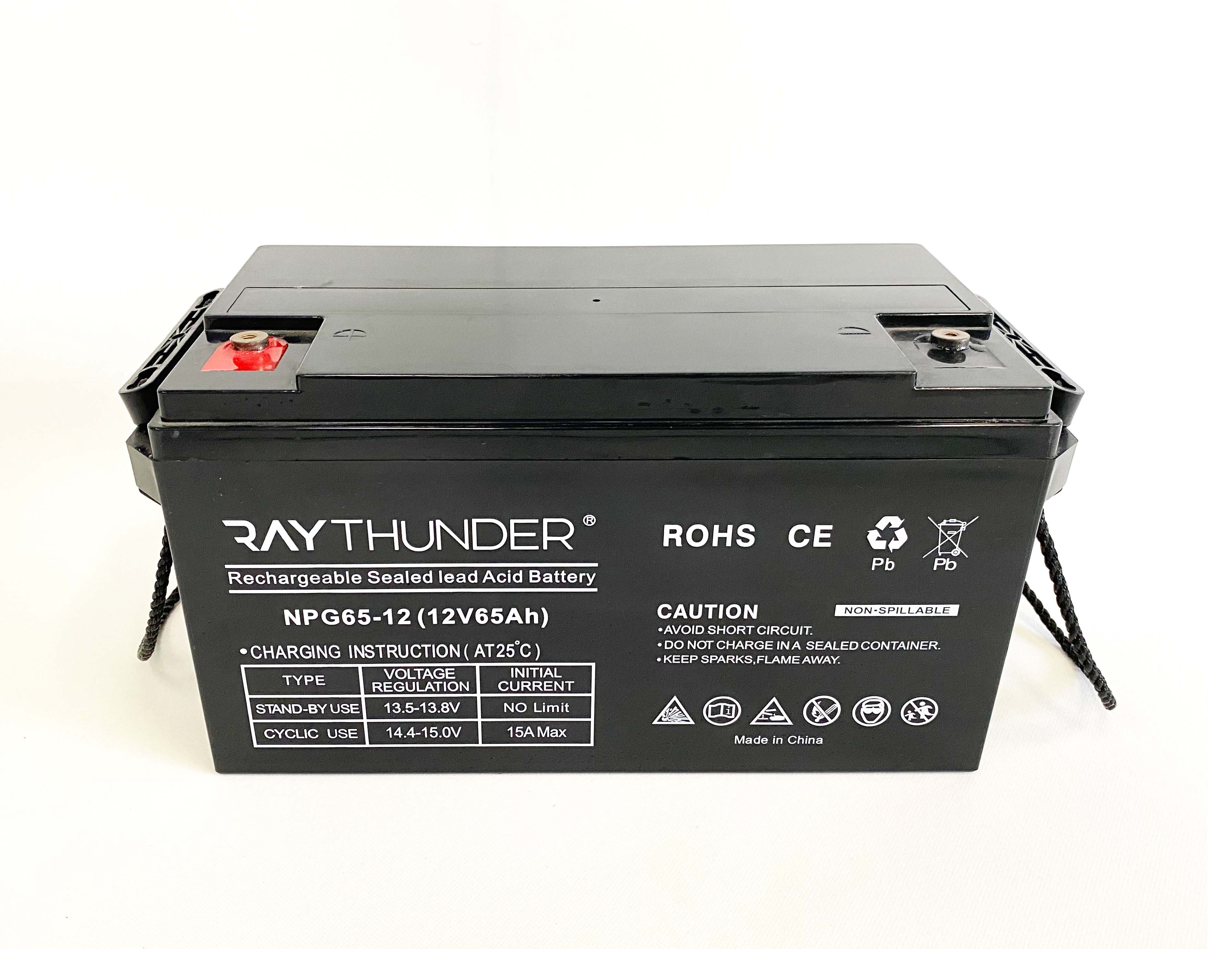 12V65Ah gel deep cycle battery 12 volt deep cycle marine battery charger