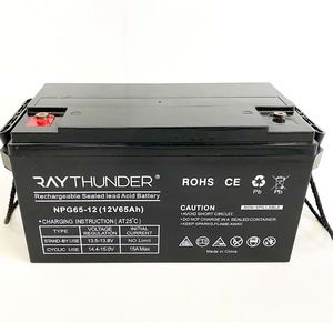 12V65Ah gel deep cycle battery 12 volt deep cycle marine battery charger