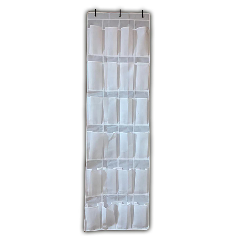 Top Quality Over The Door Closet Hanging Organizer 24 Pockets Hanging Shoe Organizer