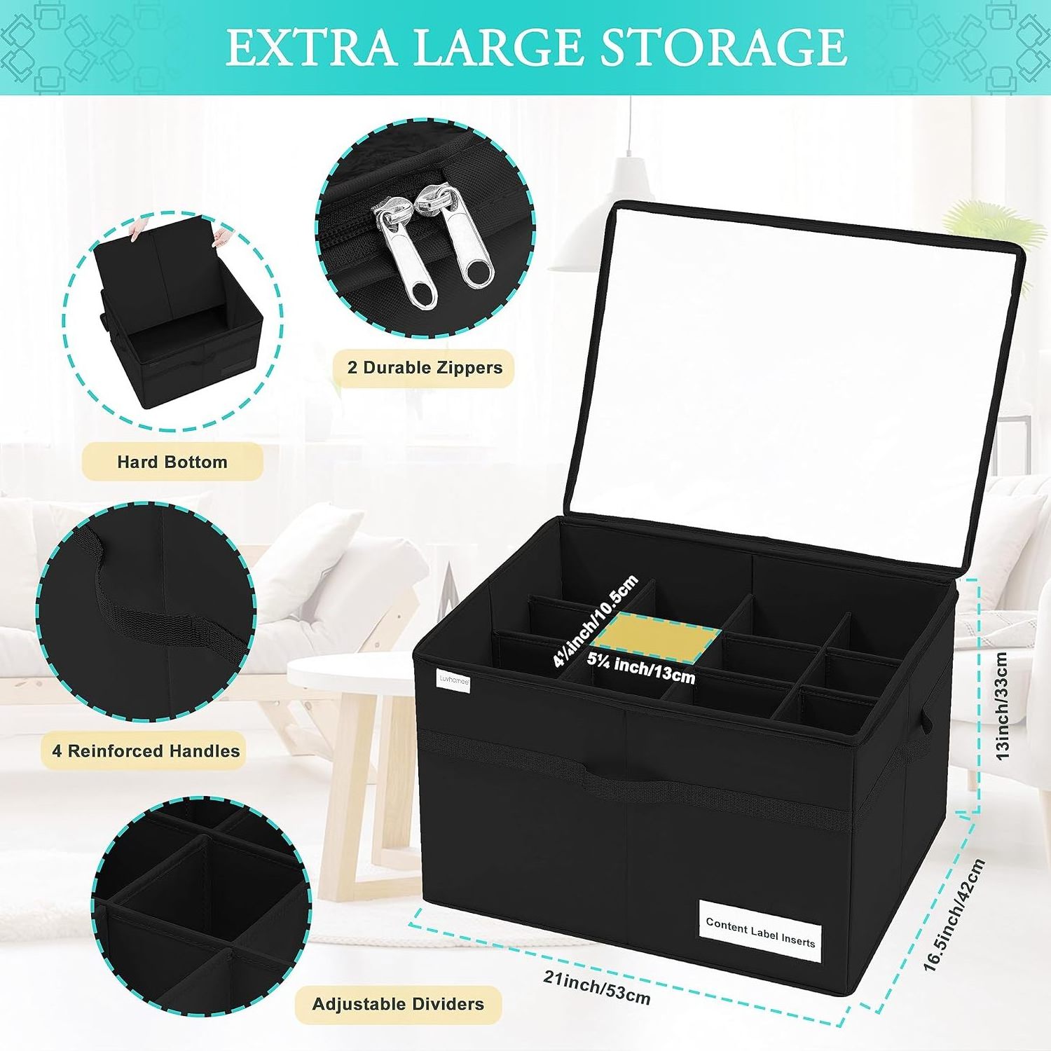 16 Compartments Large Shoe Organizer Box Closet Clear Foldable Shoes Containers Space Saving Shoe Cubby Storage Boxes