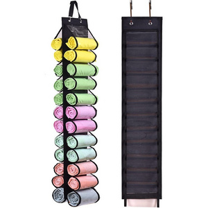 China Factory Custom Yoga Legging T-shirts Hanger Wardrobe Clothes Organizer Hanging Storage Bag