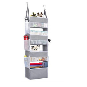 Over The Door Organizer With 4 Large Capacity Pockets And 6 Mesh Pockets  Pantry Door Organizer Over Door Baby Organizer