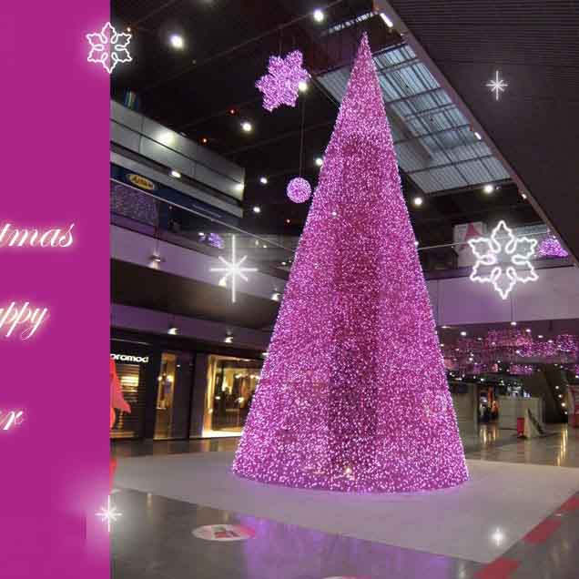 Hot sale Outdoor Commercial Christmas Decorations Giant Christmas Tree