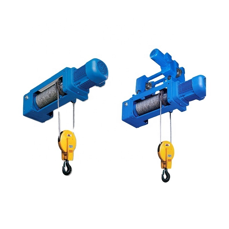 1T to 16T Capacity Single Double Speed Electric Wire Rope Hoist for Overhead Crane with wholesale price