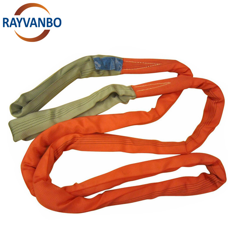 crane lifting belt endless round sling lifting tools with 3t*2M eslingas